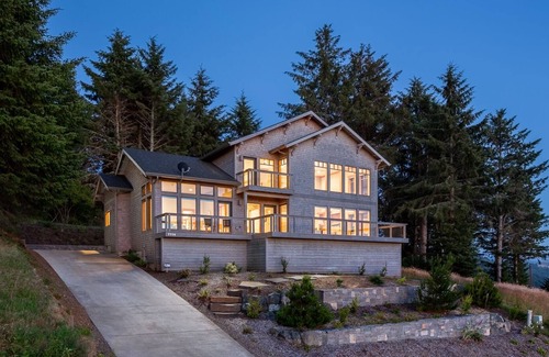Pacific City House | Sweeping Ocean and Mtn Views, Dogs Welcome! Enjoy the Community Pool and Hot Tub