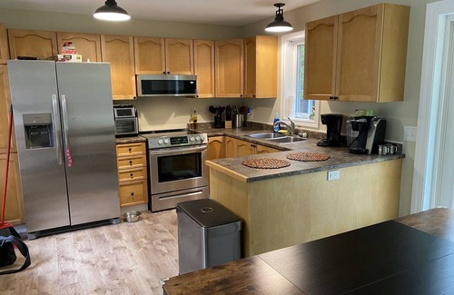 Tamworth House | Swift River waterfront fully renovated family and dog friendly home in Tamworth