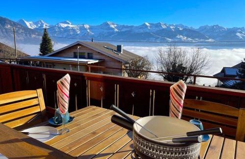 Goldiwil Ski Chalet | SwissHut Stunning Views Alps Lake - Chalet Aeschlen