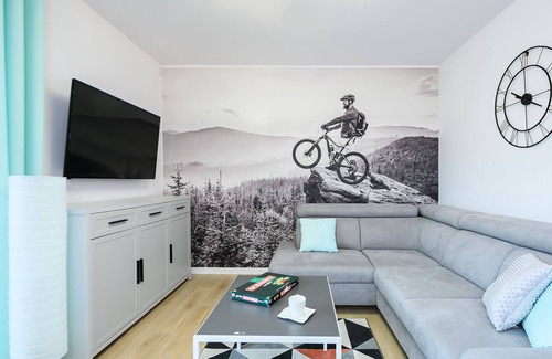 Meszna Apartment | Szczyrk Apartament Miętowy z widokiem na Skrzyczne