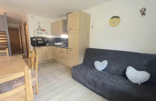 La Mongie Apartment | T2 35m2 Tourmalet-Mongie 3 stars pied pistes park couvert WIFI CANAL NETFLIX