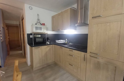 La Mongie Apartment | T2 35m2 Tourmalet-Mongie 3 stars pied pistes park couvert WIFI CANAL NETFLIX