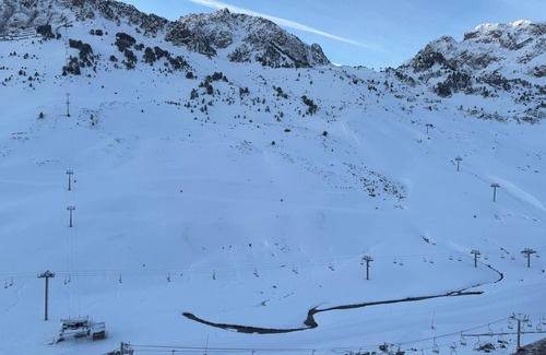 La Mongie Apartment | T2 35m2 Tourmalet-Mongie 3 stars pied pistes park couvert WIFI CANAL NETFLIX