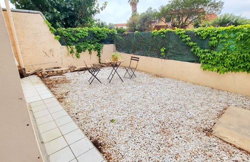 Cabestany Apartment | T2 Lumineux et Climatisé Avec Jardin de 30 m2 et Stationnement