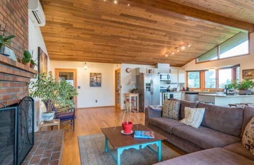 Mount Tabor House | Tabor Hillside Retreat over the trees, walk to trails, and Montavilla cafes.