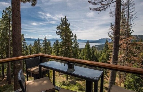 Talmont House | Tahoe Point of View by Tahoe Getaways - Lake Views w/Hot Tub, Sauna, and Private Beach