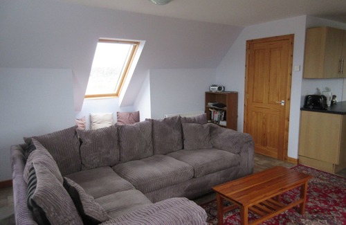Mellon Charles Apartment | Taighali Apartment Aultbea IV22 2JN overlooking Loch Ewe pet friendly 762 ft2