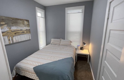 Saint Marys Allen County House | Tangerine Dream! Clean, Artful, Modern Reno