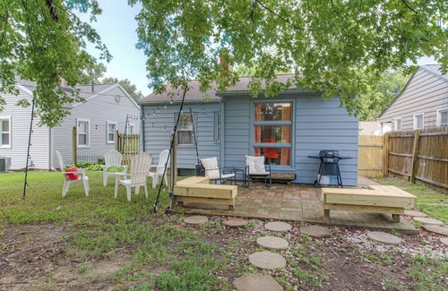 Terre Haute House | Tangerine Tranquility: 2BR*Grill* By ISU & Stadium