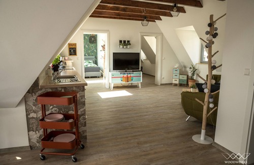 Ruedesheim am Rhein Apartment | TeigenHome/2 bedrooms/city center/balcony/new building 2017/WiFi incl.