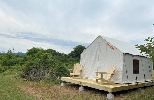 Town of Marbletown RV Rental | Tentrr Signature Site - Orchard Tent Esopus