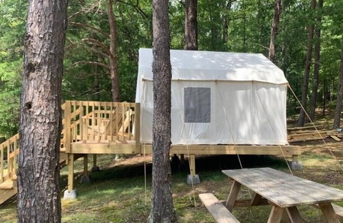 Pulaski RV Rental | Tentrr Signature Site - Water's Edge Campsite on Sunset Cove