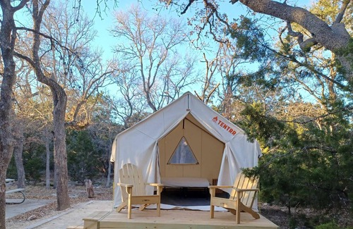 Spring Branch RV Rental | Tentrr State Park Site - Texas Guadalupe River State Park - Site D - Single Camp