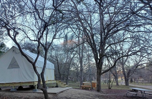 Spring Branch RV Rental | Tentrr State Park Site - Texas Guadalupe River State Park - Site E - Single Camp