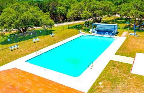 Canyon Lake House | Tequila Sunrise hot tub lake view firepit pool
