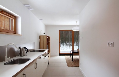 Osjakow Cottage | 'Terra' cottage in Small Family Friendly Resort in Forest upon Warta River