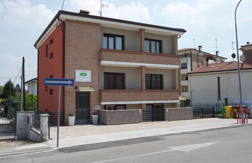 Santa Maria Maddalena Apartment | Terraces two-room studios with patio and parking in front