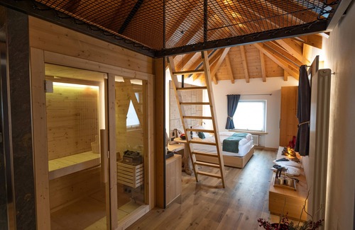 Chies d'Alpago Bed & Breakfast | TEVERONE SUITES - Room Camoscio