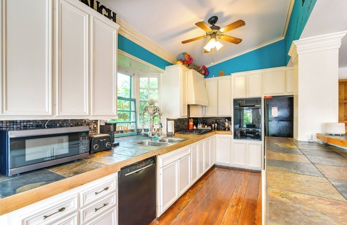 Clear Lake Shores House | Texas Escape w/Private Pool, Grill & Balconies!