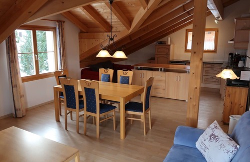 Riom-Parsonz Apartment | Tga Stgirat Dachgeschoss by Interhome