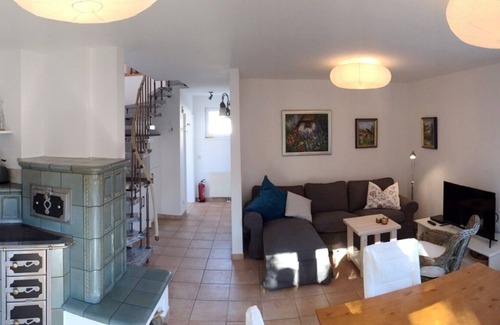 Vitte House | Thatched semi-detached house with two bedrooms