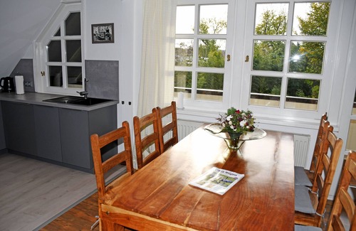 Siggermow Condo | Thatched-roof villa on Wiesengrund - duplex apartment on the upper floor