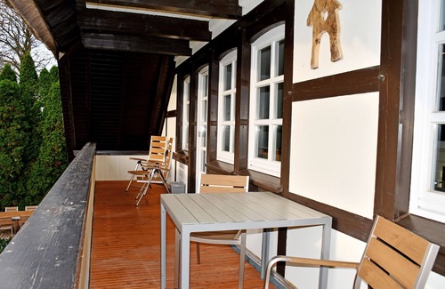 Siggermow Condo | Thatched-roof villa on Wiesengrund - duplex apartment on the upper floor