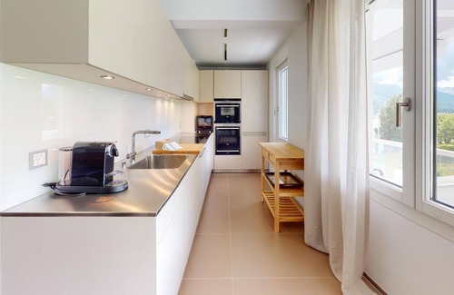 St. Moritz Apartment | The apartment is located in a prime location on the famous Via Serlas in St.