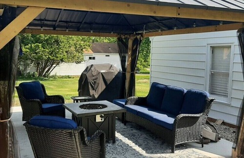 Williams Bay House | The Bay Getaway |Family Retreat in the Heart of Williams Bay |High End Finishes | 2500 Sq Ft |Gazebo