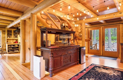 Clinton Cabin | The Blue Damsel - enjoy sleeping to the peaceful sounds of Rock Creek