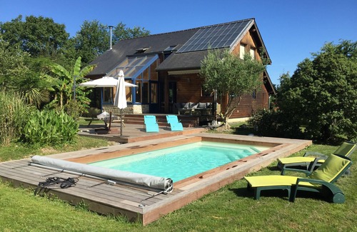 Saint-Pierre-de-Plesguen House | THE BRETON SHED - Ecogîte with SWIMMING POOL close to SAINT-MALO, MONT-SAINT-MICHEL