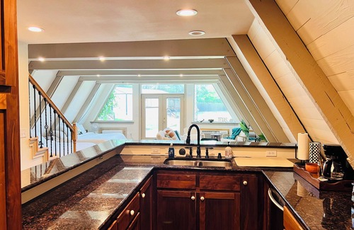 Canton House | The Casa Luna - Boho A-frame House w/Pool & Hot Tub, Casa Luna - Boho A-frame House w/Pool & Hot T