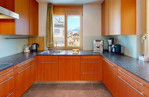 Celerina-Schlarigna Apartment | The Chesa Chalcherin is a newly built Minergie apartment house.