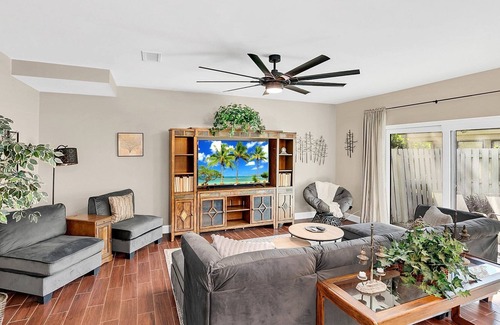 Titus Village House | The Diamond - Sleeps 7 with Office!