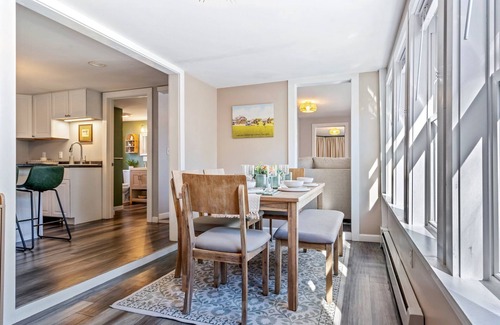 Southern Coast Apartment | The Downtown Den - King Bed, Dog Friendly, Fire Pit, Parking, Family Friendly