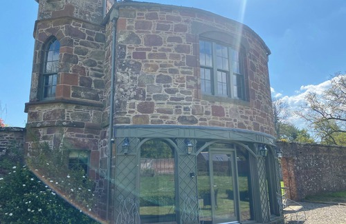 Laurencekirk Cottage | The Garden Rooms - romantic turreted cottage, Aberdeenshire