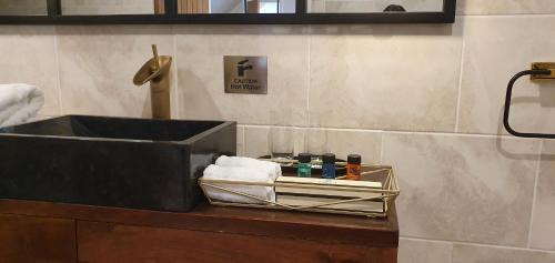 Coatbridge Bed & Breakfast | The Green Monkey Lux Suite at The Grumpy Schnauzer B&B Private Hot Tub, Gym, Breakfast, Stunning!