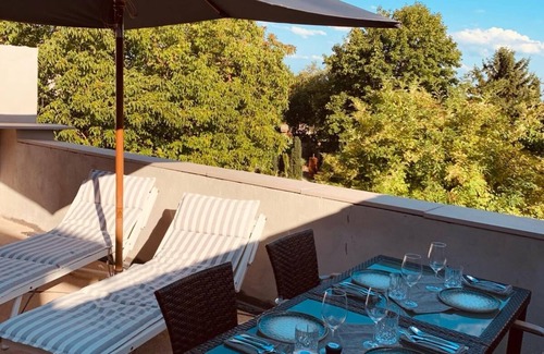 Freinsheim Apartment | THE Hampton Hock's Nr.4 90 m², Eigene Sauna, Wellnessbereich, Dachterrasse