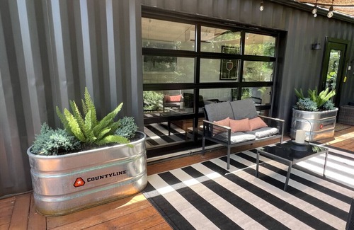 Hurricane Apartment | The Hideaway on Tacketts Shipping Container