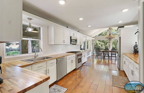Twin Lakes House | The Highland House - Heated Pool, Lake Elizabeth Pier, Game Room! Perfect for families and groups
