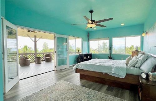 Honomu House | THE HONOMU HOUSE - Gorgeous, Spacious 4Bd2Ba Home near Waterfalls and Hilo, Sleeps 12!
