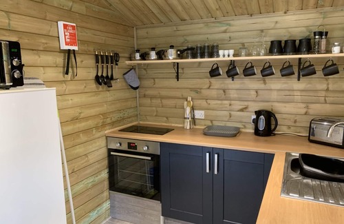 Winterbourne Ski Chalet | The Knapsack Is a unique wooden cabin in the stunning Frome Valley walk way