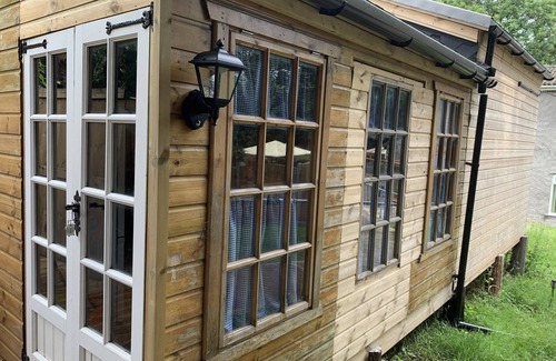 Winterbourne Ski Chalet | The Knapsack Is a unique wooden cabin in the stunning Frome Valley walk way