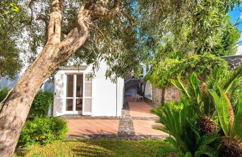 Ischia Porto Villa | The Lauro Luxury Villa, garden, parking, in private area, close to the center
