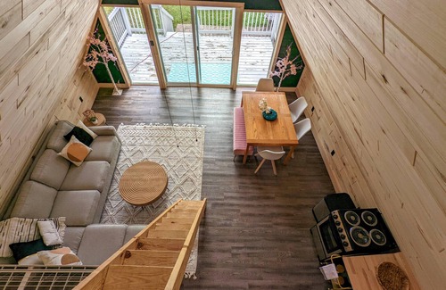 Sumner House | The Little Green A-Frame