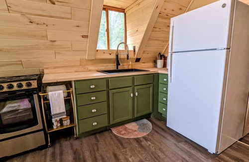Sumner House | The Little Green A-Frame