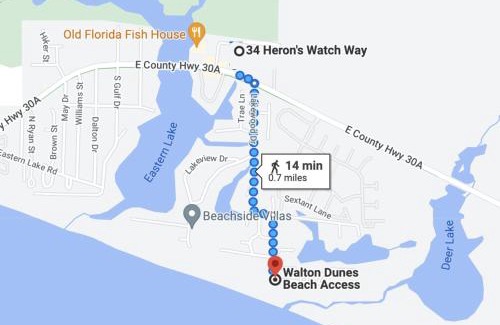 Seagrove Beach House | The Little Pearl on 30A's Eastern Lake