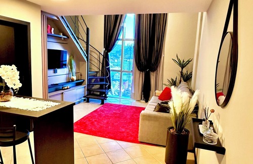 Czerniewicz Apartment | The loft is centrally located, has a hot tub, a privileged view, a swimming pool, and a gym.