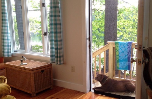 East Baldwin Cabin | The Loony Bin On Sweet Sand Pond!