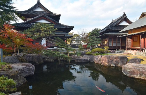 Aizuwakamatsu Apartment | The main parlor of Aizu Higashiyama Onsen. Meals at Ryotei Tsuruga are produced locally for local consumption. "Aizu Samurai Kaiseki" where Aizu cuisine has evolved You can enjoy a luxurious time with attention to accommodation and food
